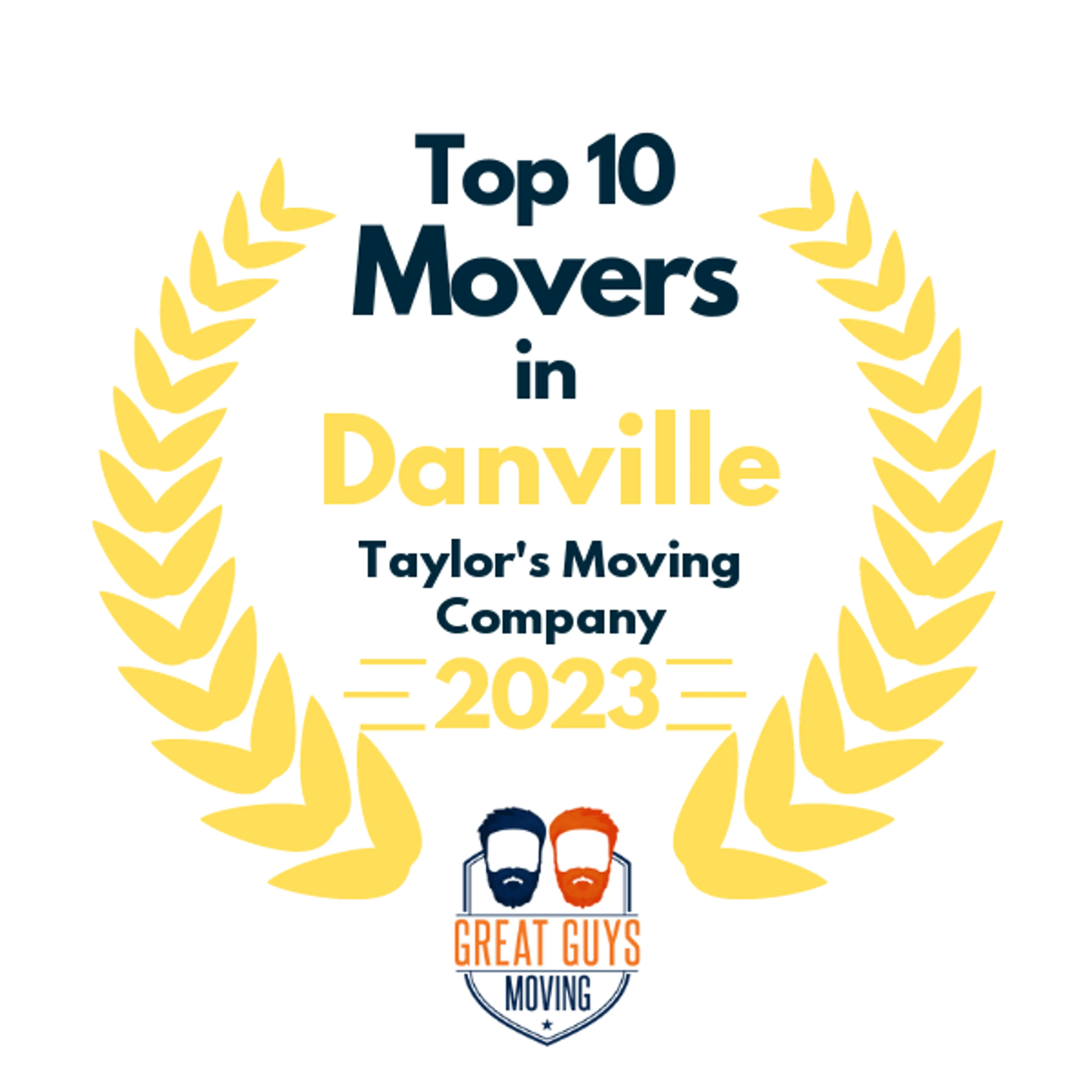 Top 10 Movers in Durham, NC 2023 award