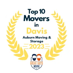 top 10 ranked movers in davis 2023 auburn moving storage image