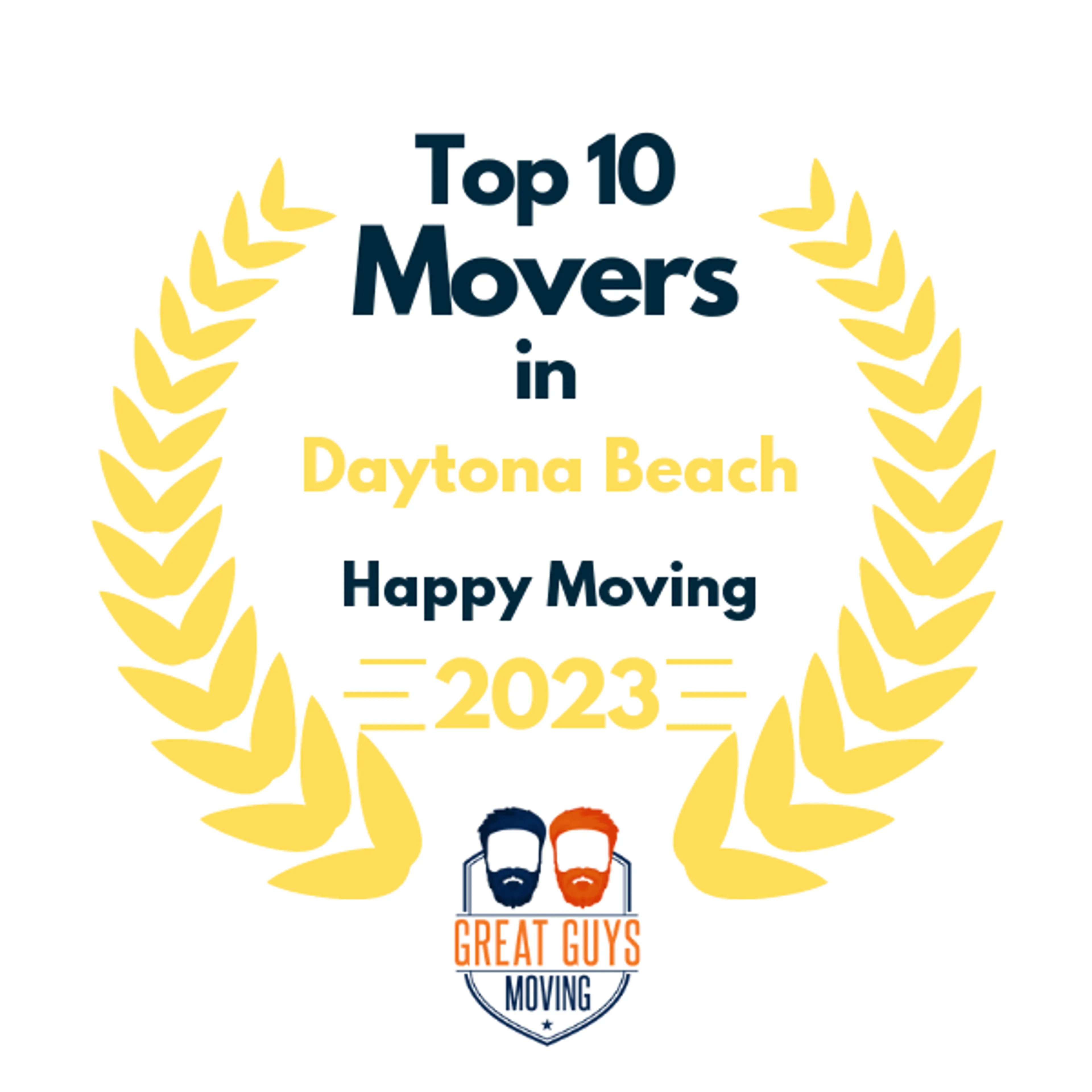 Top 10 Movers in Orlando, FL 2023 award