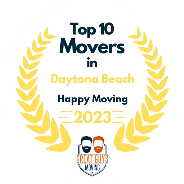 Top 10 Movers in Orlando, FL 2023 award