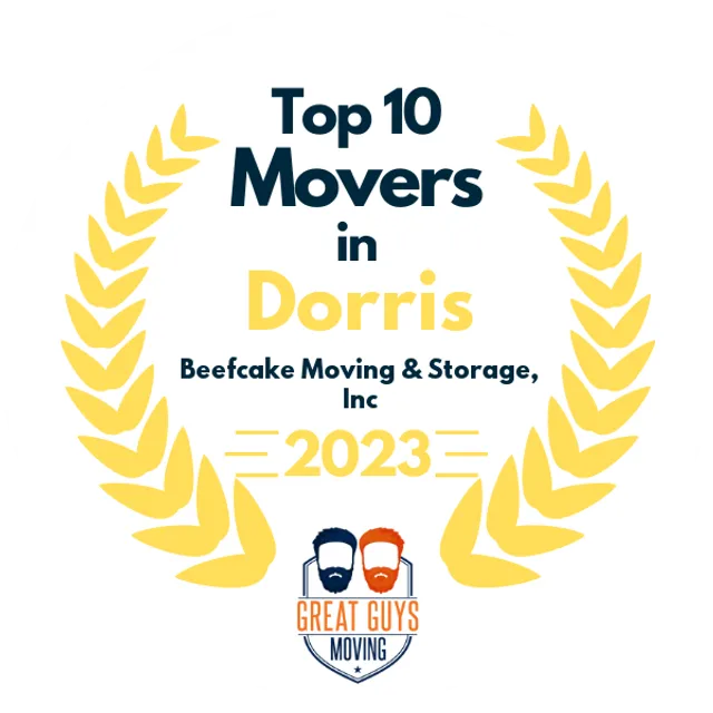 Top 10 Movers in Santa Clarita, CA 2023 award