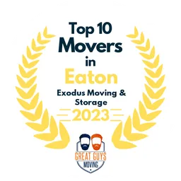 top 10 ranked movers in eaton 2023 exodus moving storage image