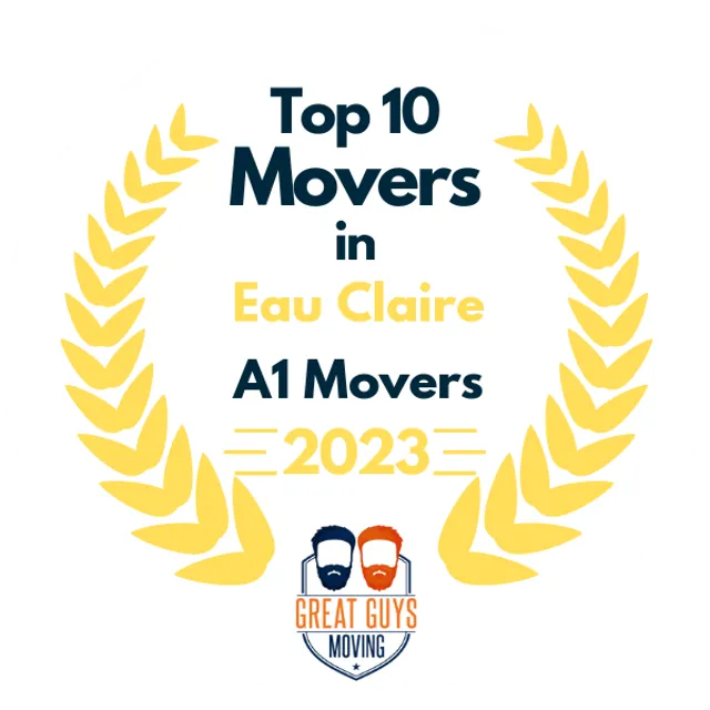 Top 10 Movers in Madison, WI 2023 award