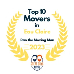 top 10 ranked movers in eau claire 2023 dan the moving man image