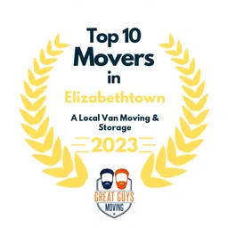 top 10 ranked movers in elizabethtown 2023 a local van moving storage image