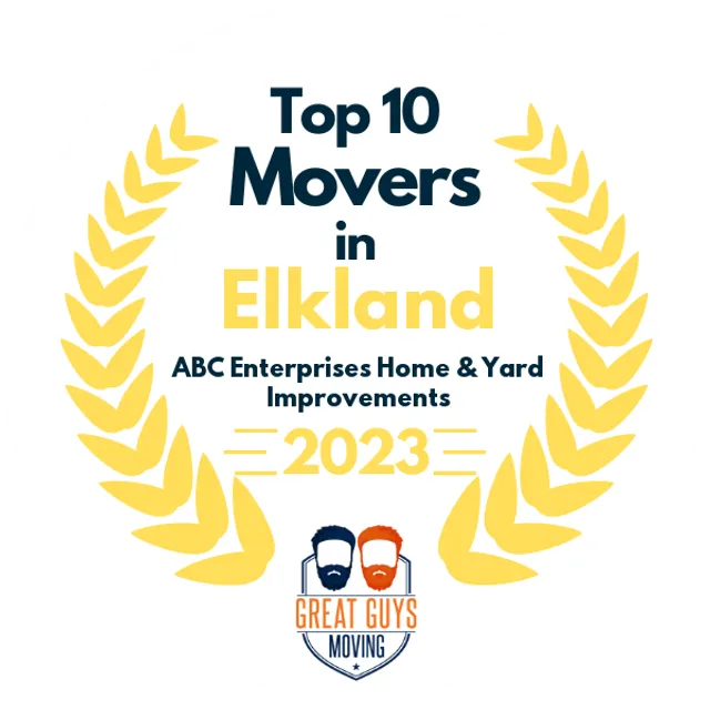 Top 10 Movers in Sayre, PA 2023 award