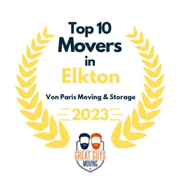 top 10 ranked movers in elkton 2023 von paris moving storage image