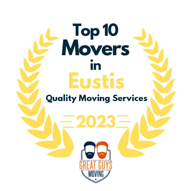 Top 10 Movers in Tamarac, FL 2023 award