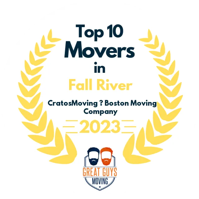 Top 10 Movers in Boston, MA 2023 award