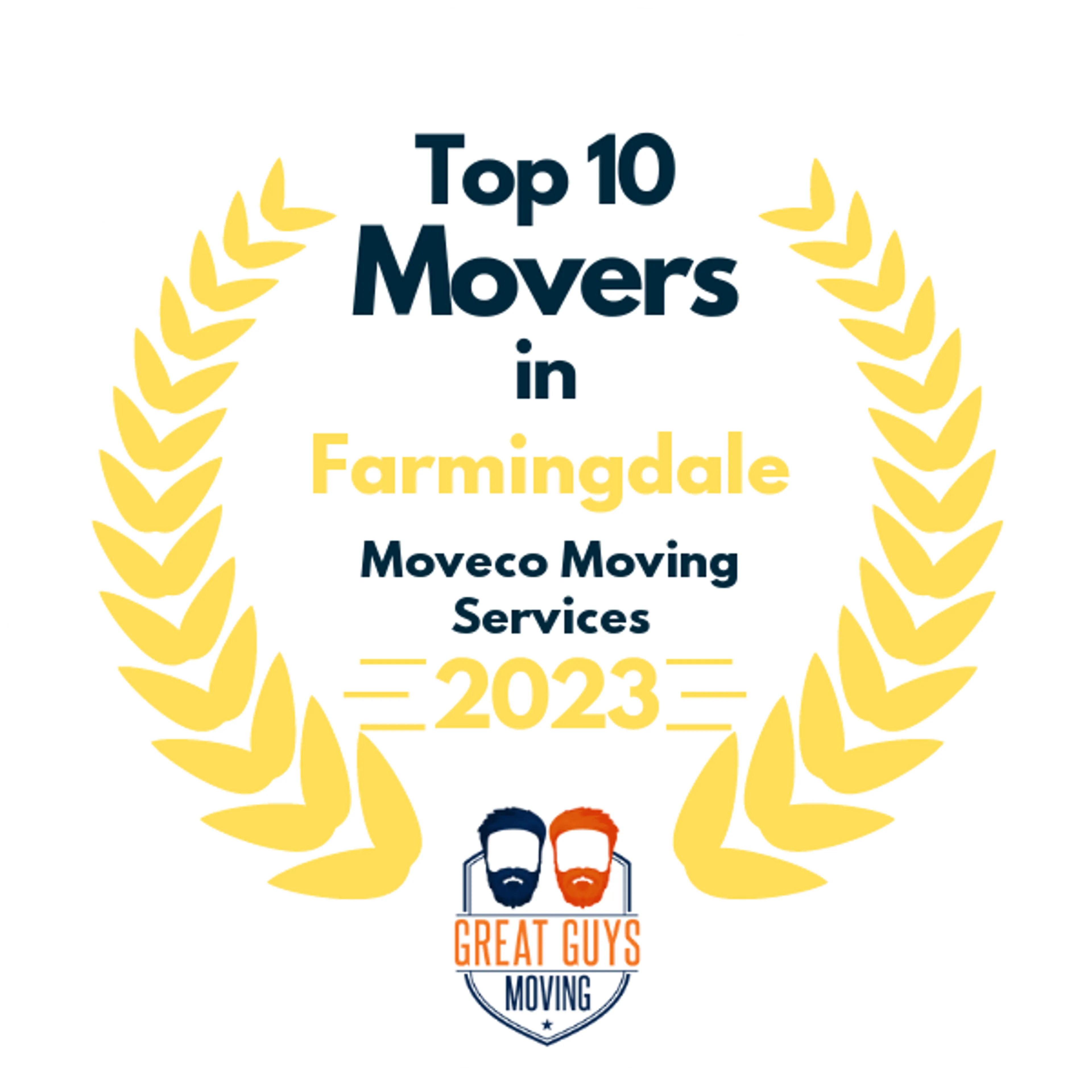 Top 10 Movers in Queens, NY 2023 award