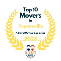 top 10 ranked movers in fayetteville 2023 admiral moving logistics image