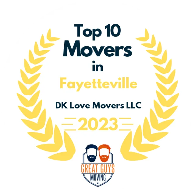 Top 10 Movers in Durham, NC 2023 award