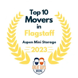 top 10 ranked movers in flagstaff 2023 aspen mini storage image