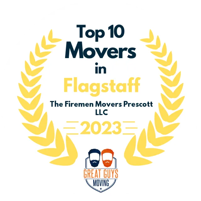 Top 10 Movers in Flagstaff, AZ 2023 award