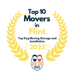 top 10 ranked movers in flint 2023 top dog moving storage and installation image