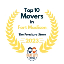 top 10 ranked movers in fort madison 2023 the furniture store image