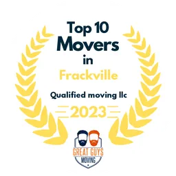 top 10 ranked movers in frackville 2023 qualified moving llc image