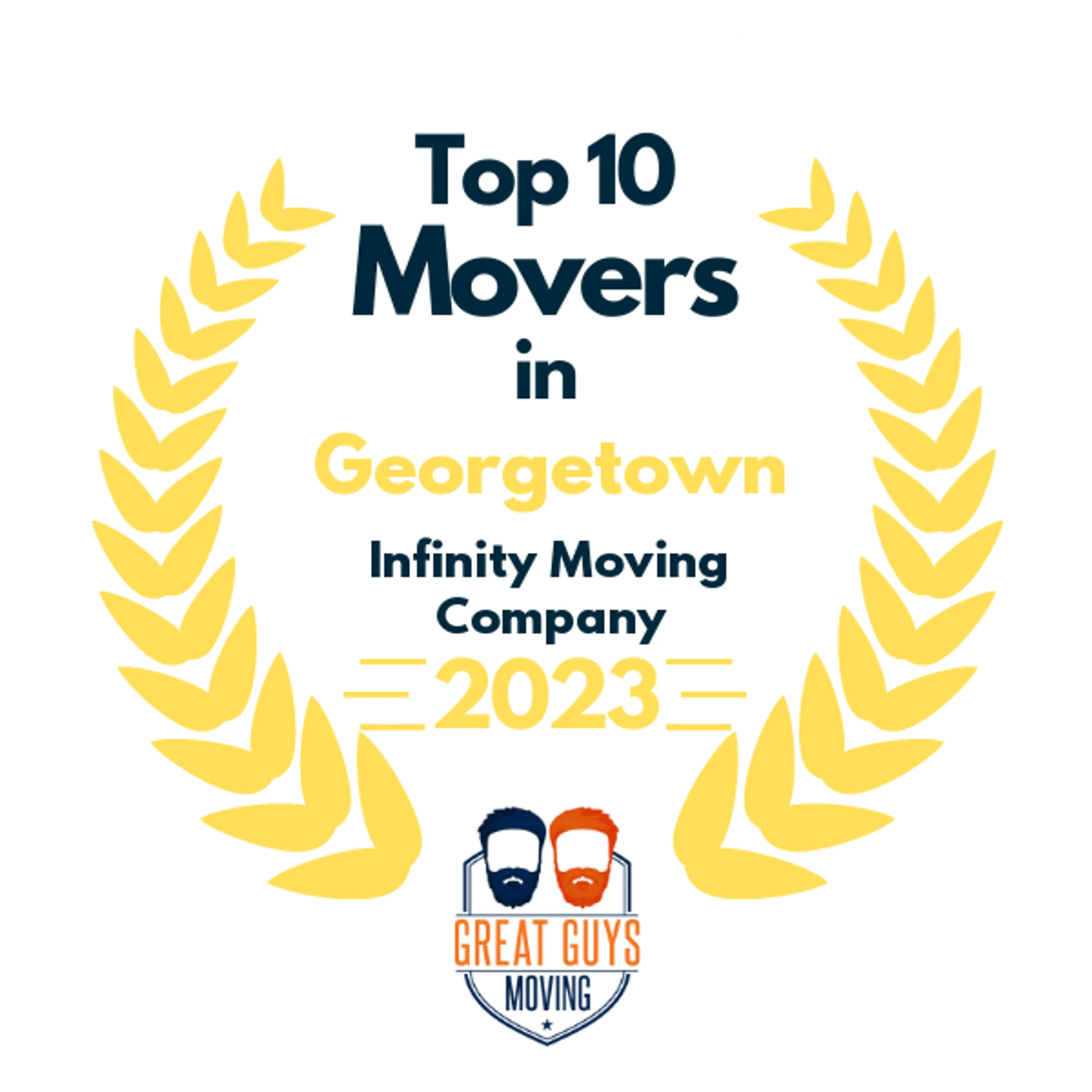 Top 10 Movers in Austin, TX 2023 award