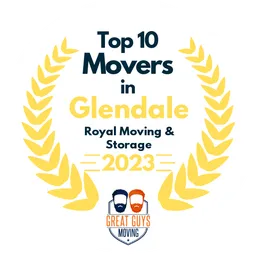 top 10 ranked movers in glendale 2023 royal moving storage image