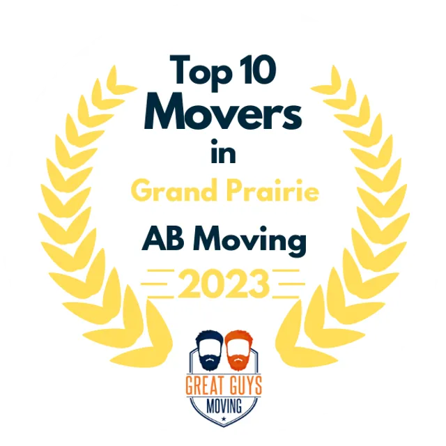 Top 10 Movers in Dallas, TX 2023 award