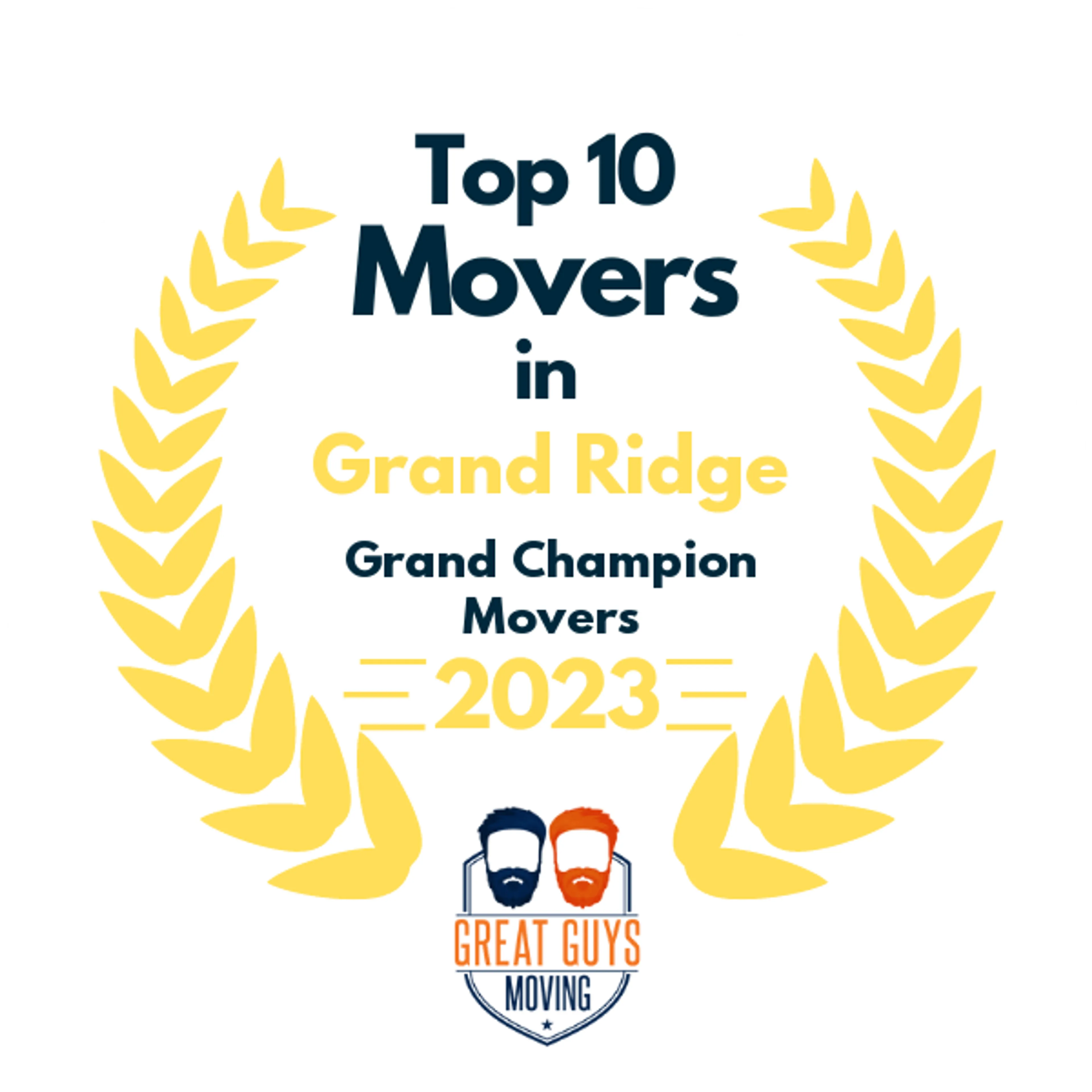 Top 10 Movers in Tampa, FL 2023 award