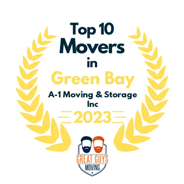 Top 10 Movers in Madison, WI 2023 award