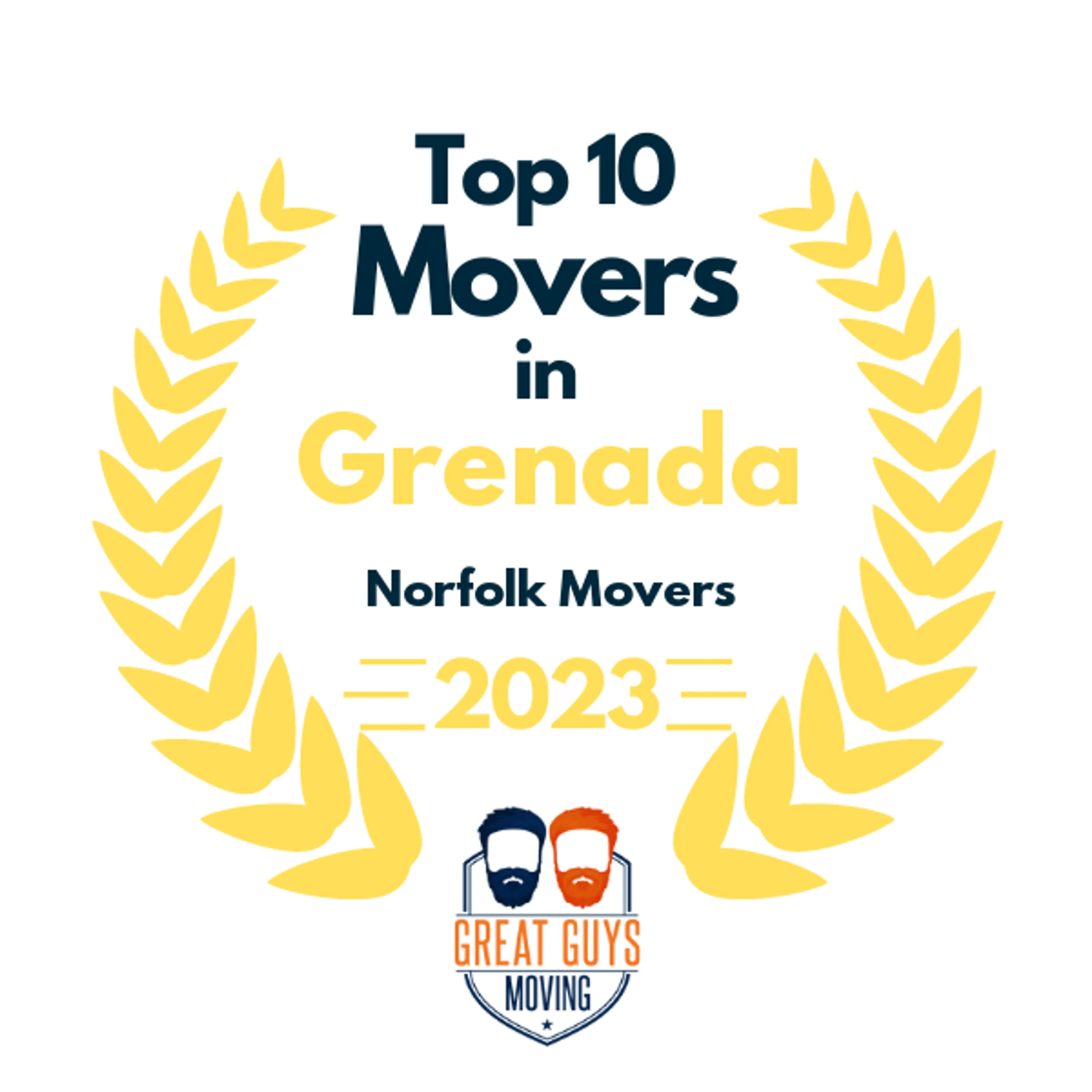 Top 10 Movers in Virginia Beach, VA 2023 award