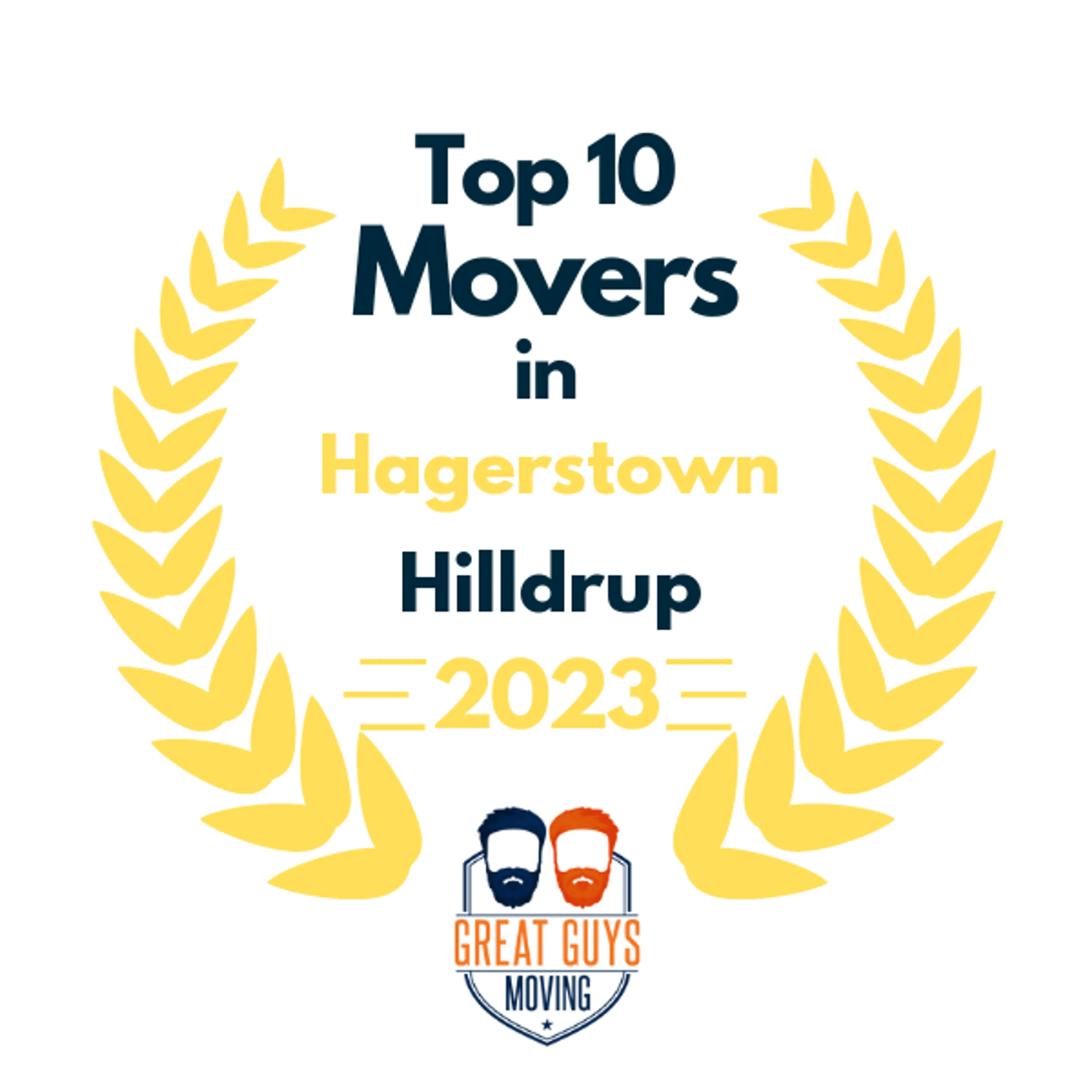 Top 10 Movers in Washington DC, DC 2023 award