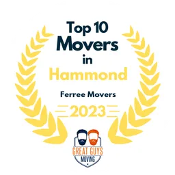 top 10 ranked movers in hammond 2023 ferree movers image