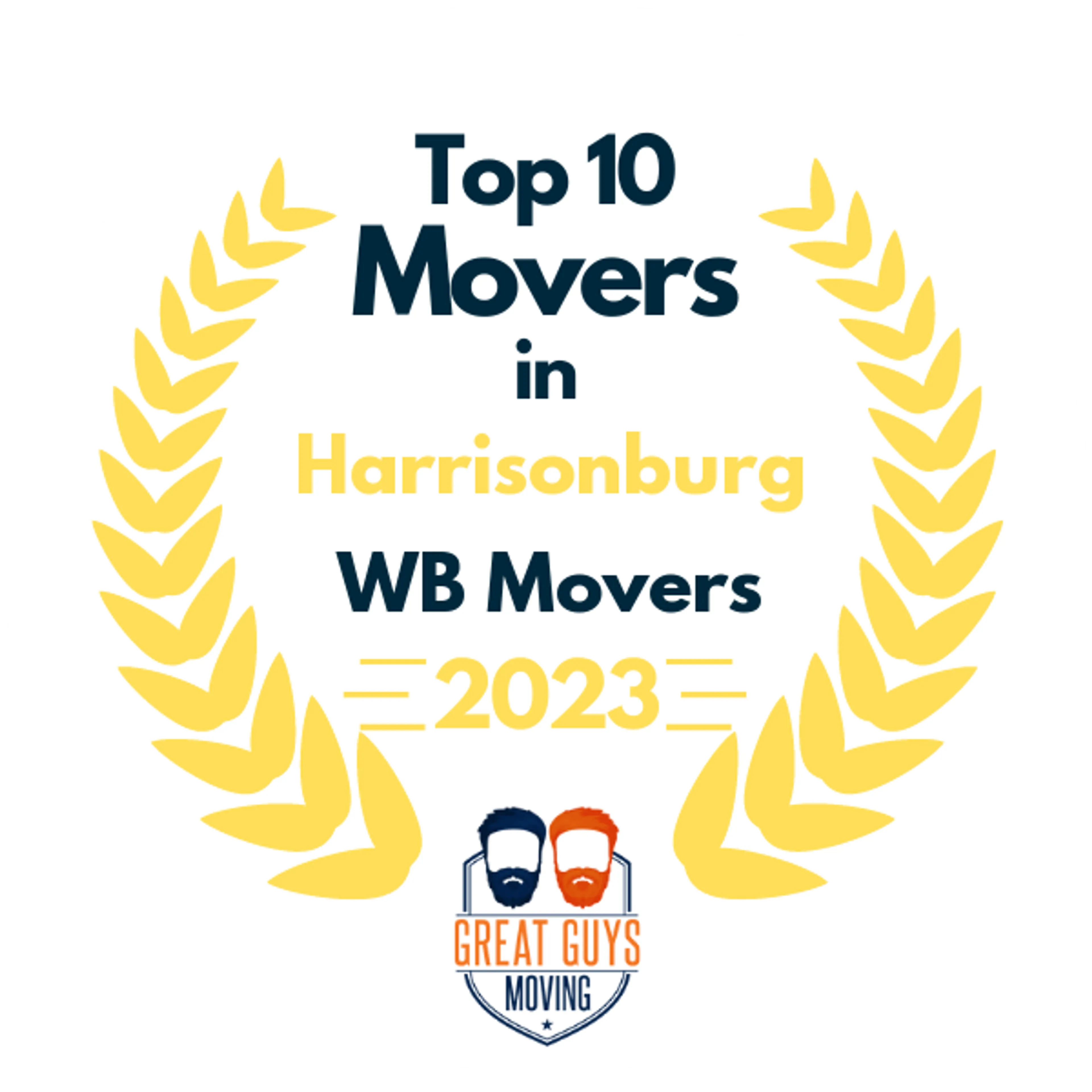 Top 10 Movers in Lynchburg, VA 2023 award