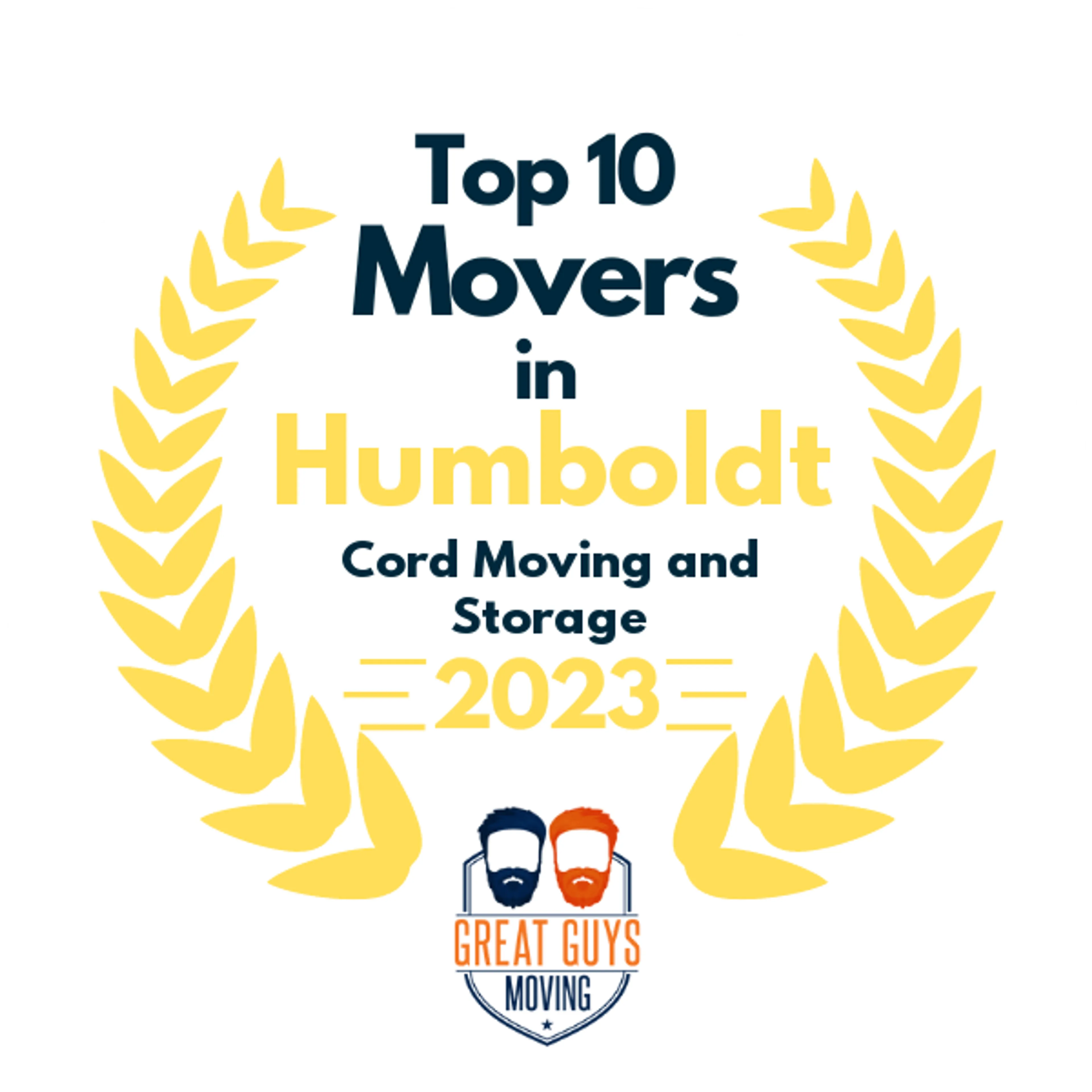 Top 10 Movers in Memphis, TN 2023 award