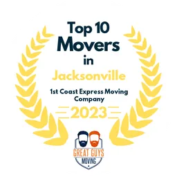 top 10 ranked movers in jacksonville 2023 1st coast express moving company image