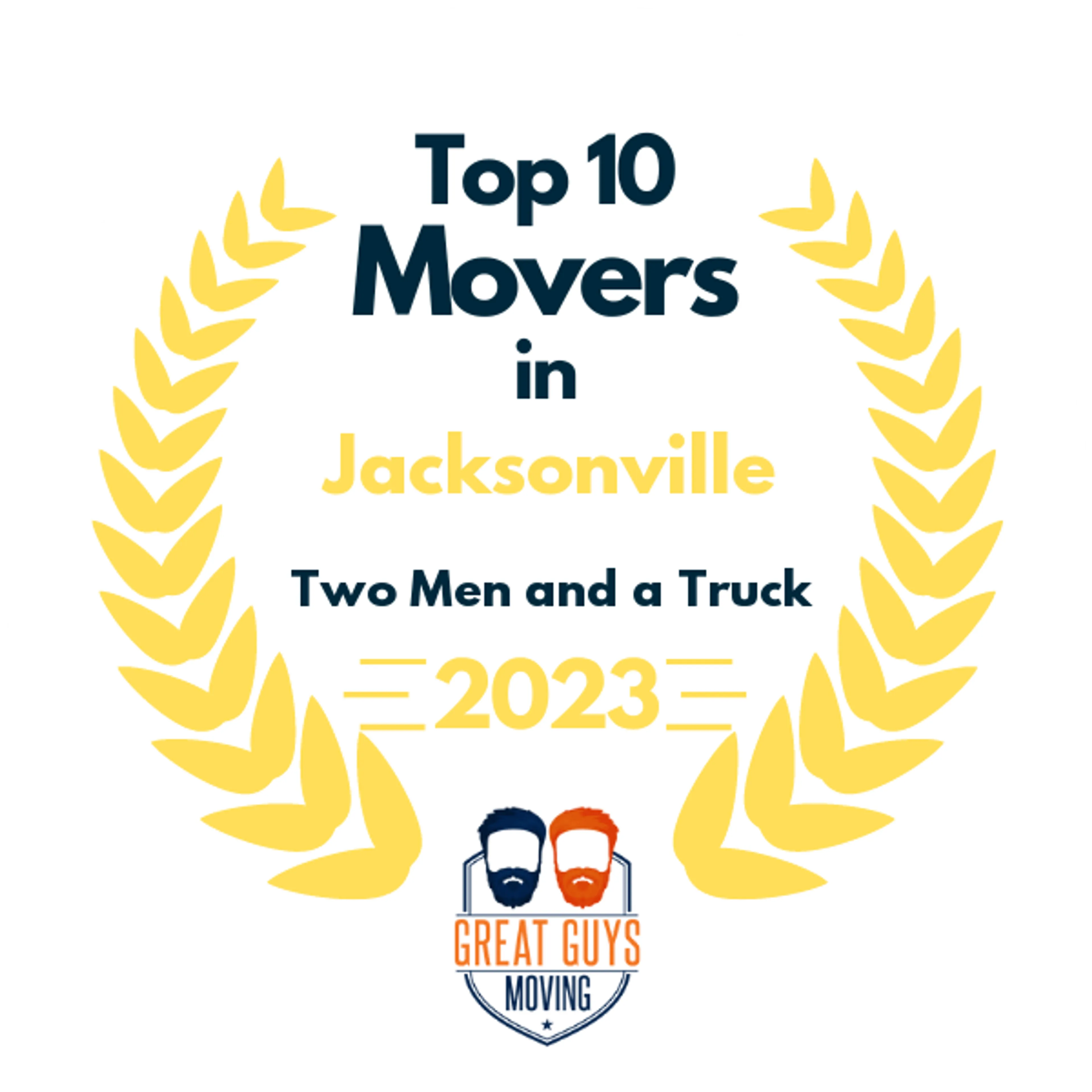 Top 10 Movers in Dallas, TX 2023 award