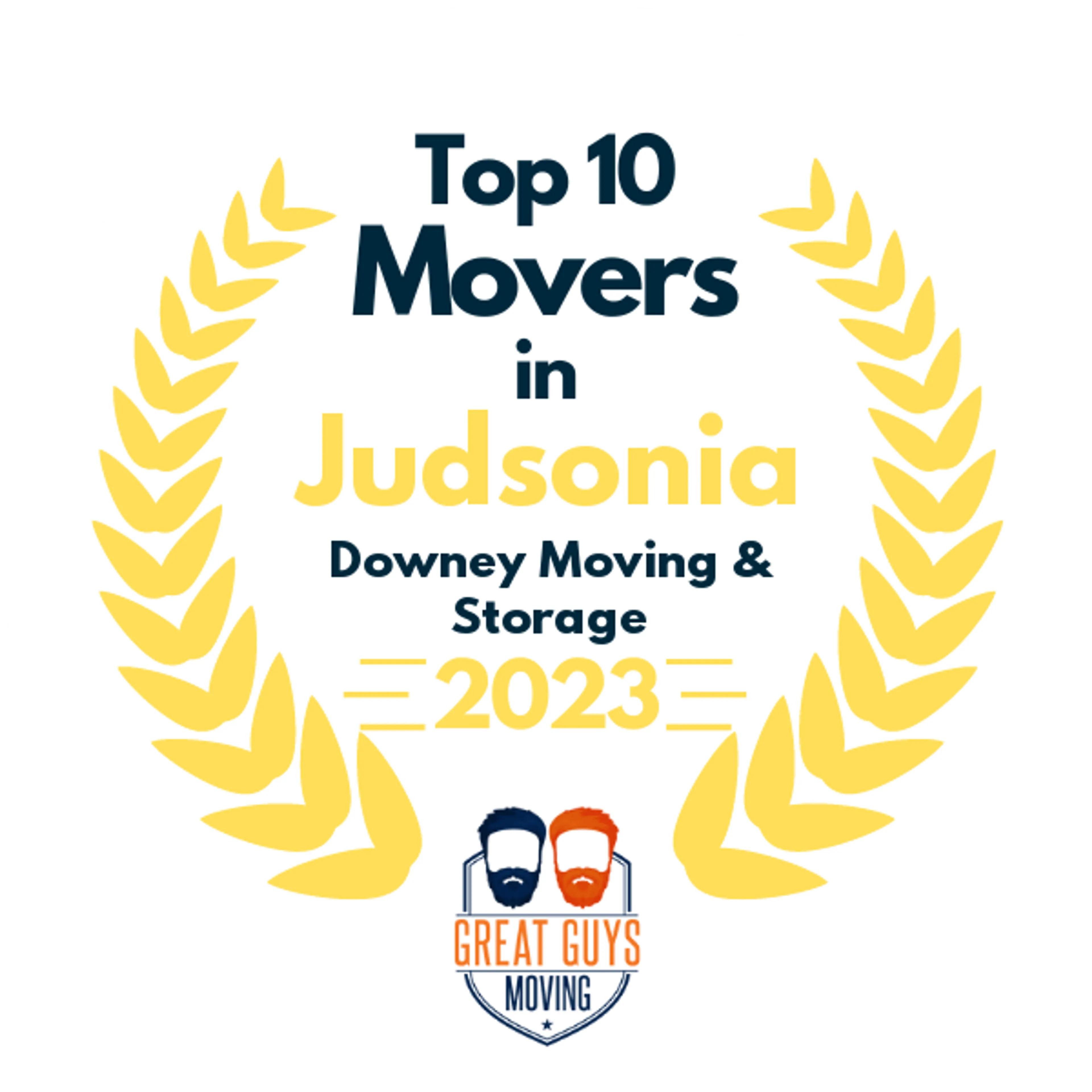 Top 10 Movers in Little Rock, AR 2023 award