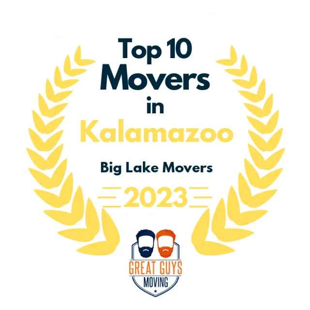 Top 10 Movers in Kalamazoo, MI 2023 award