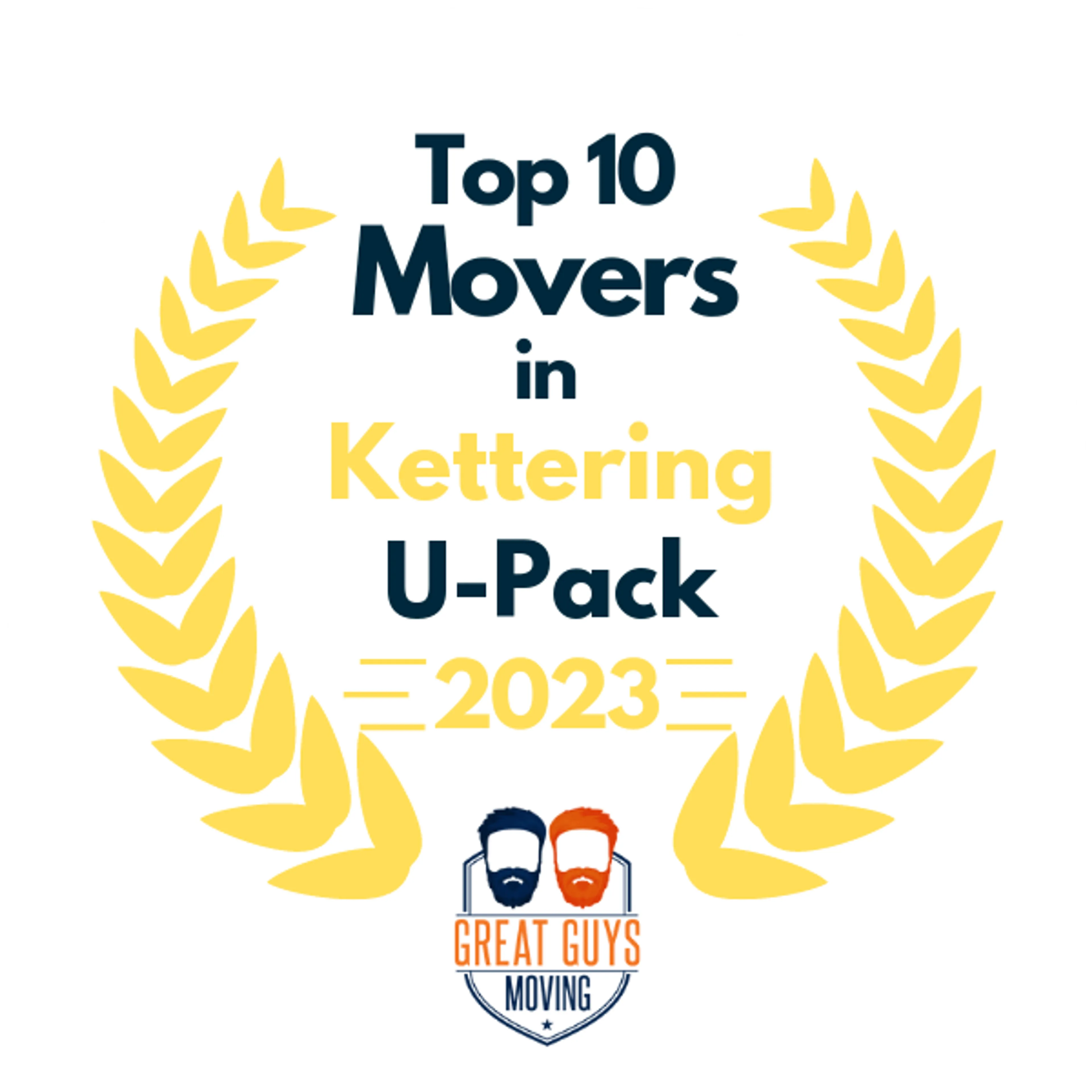 Top 10 Movers in Dayton, OH 2023 award