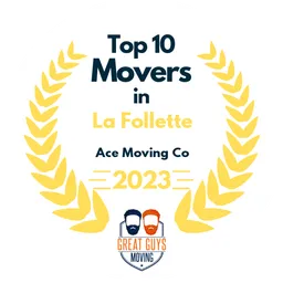 top 10 ranked movers in la follette 2023 ace moving co image