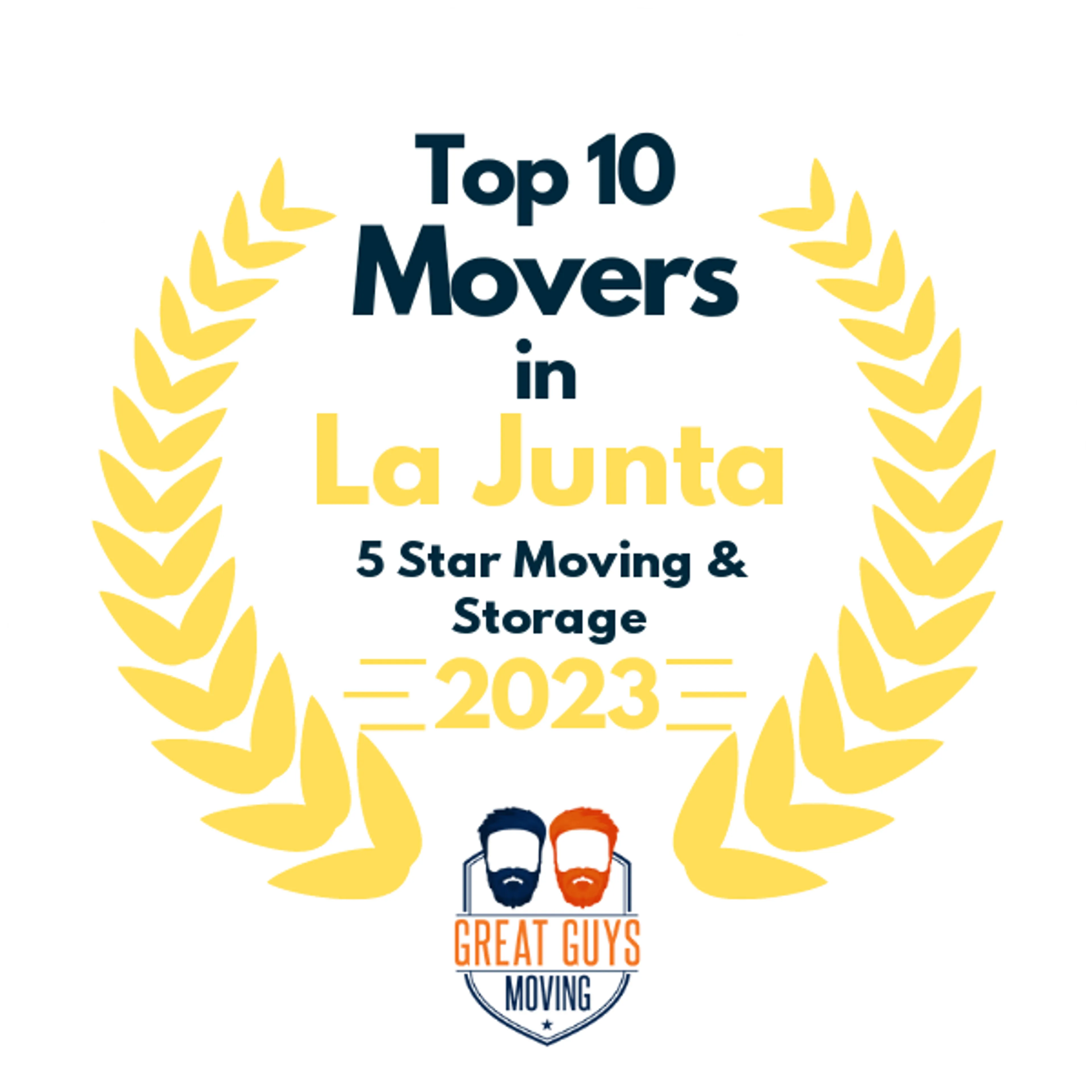 Top 10 Movers in Colorado Springs, CO 2023 award