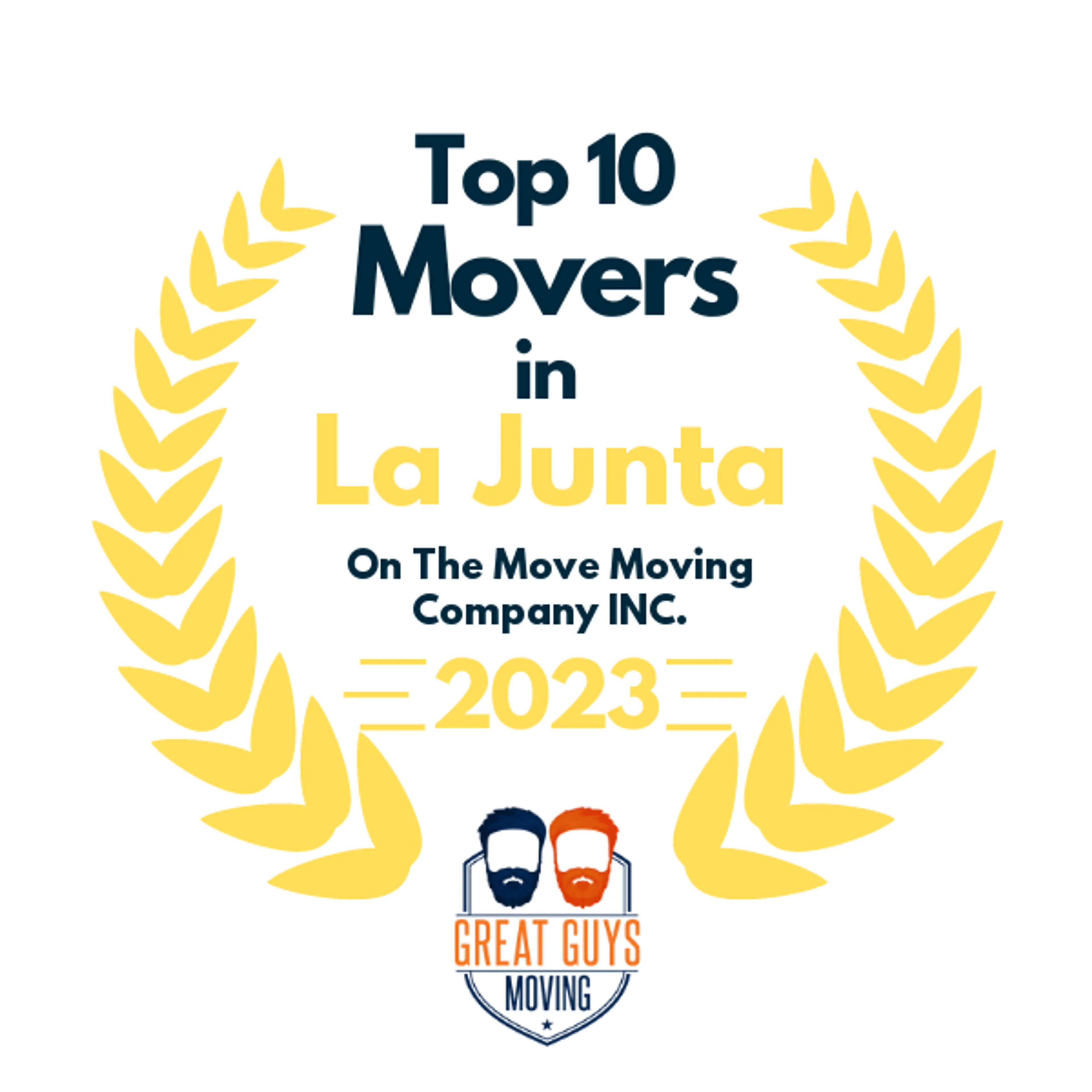 Top 10 Movers in Colorado Springs, CO 2023 award