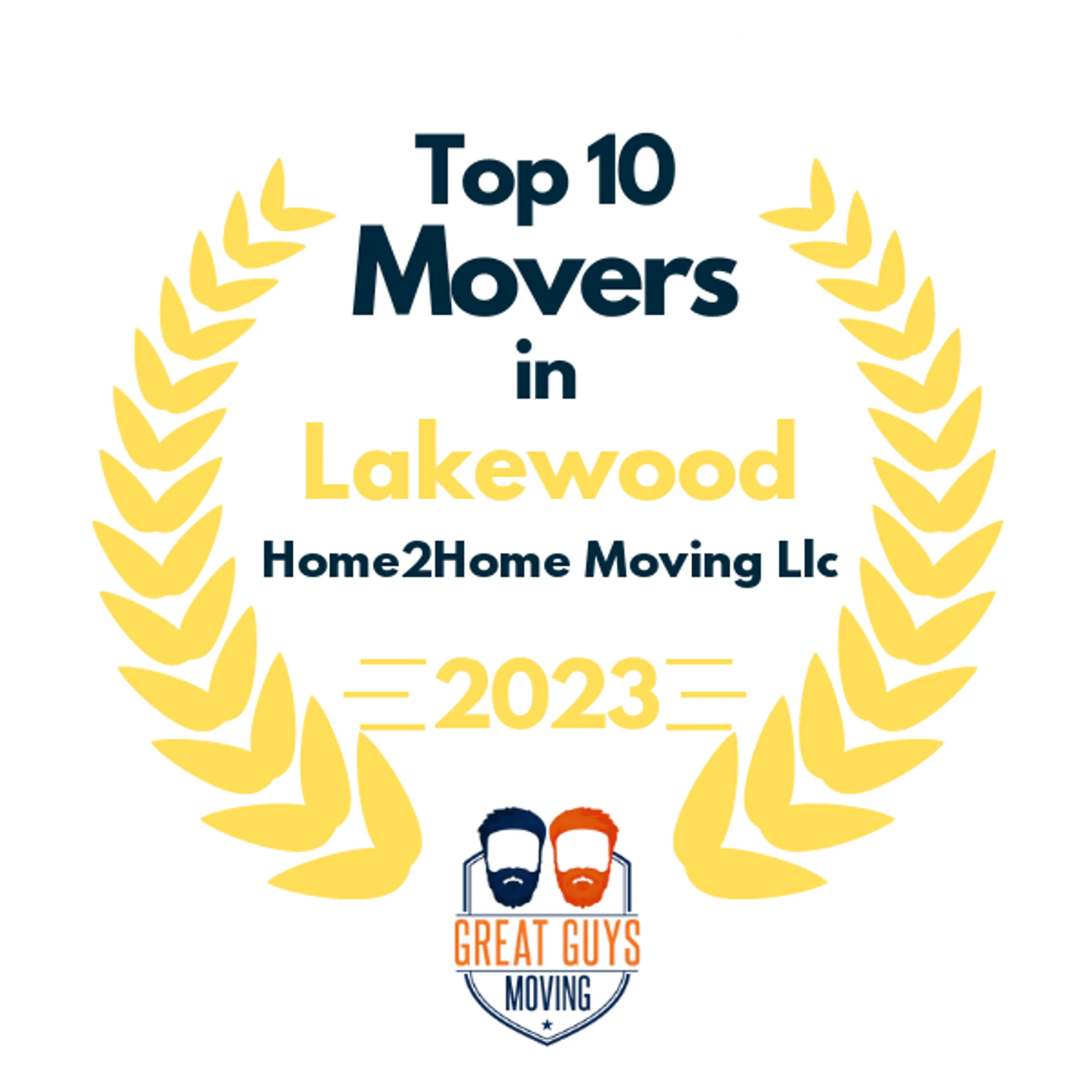 Top 10 Movers in Tacoma, WA 2023 award