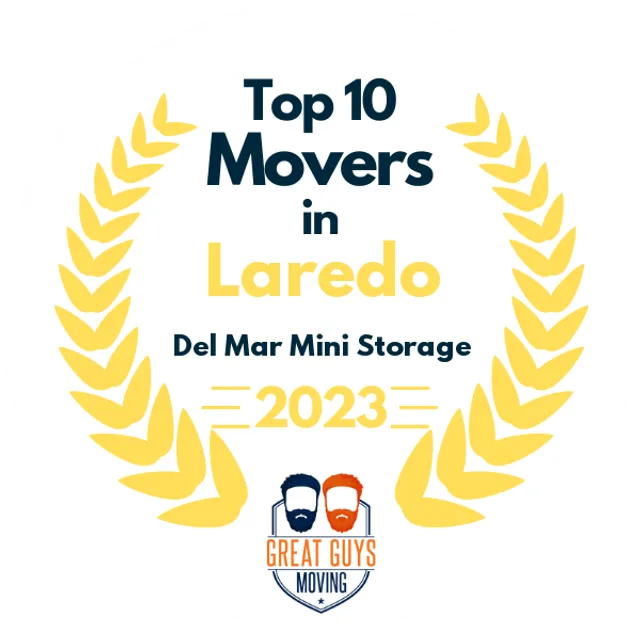 Top 10 Movers in Laredo, TX 2023 award