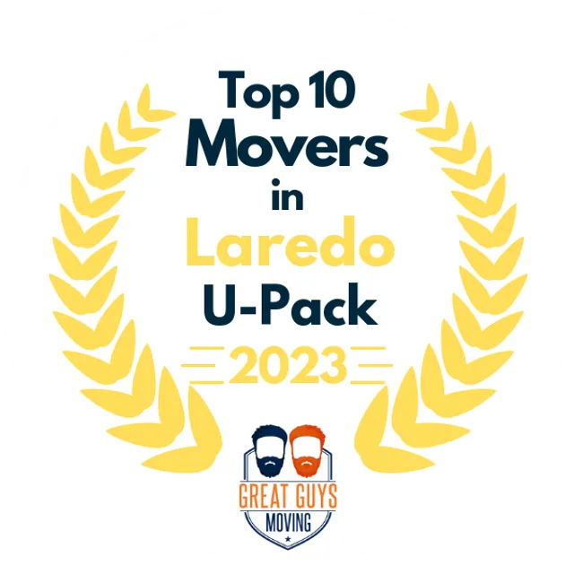 Top 10 Movers in Laredo, TX 2023 award