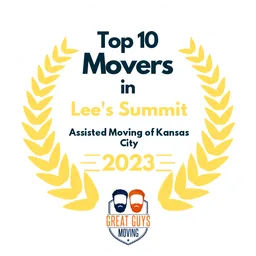 top 10 ranked movers in lees summit 2023 assisted moving of kansas city image