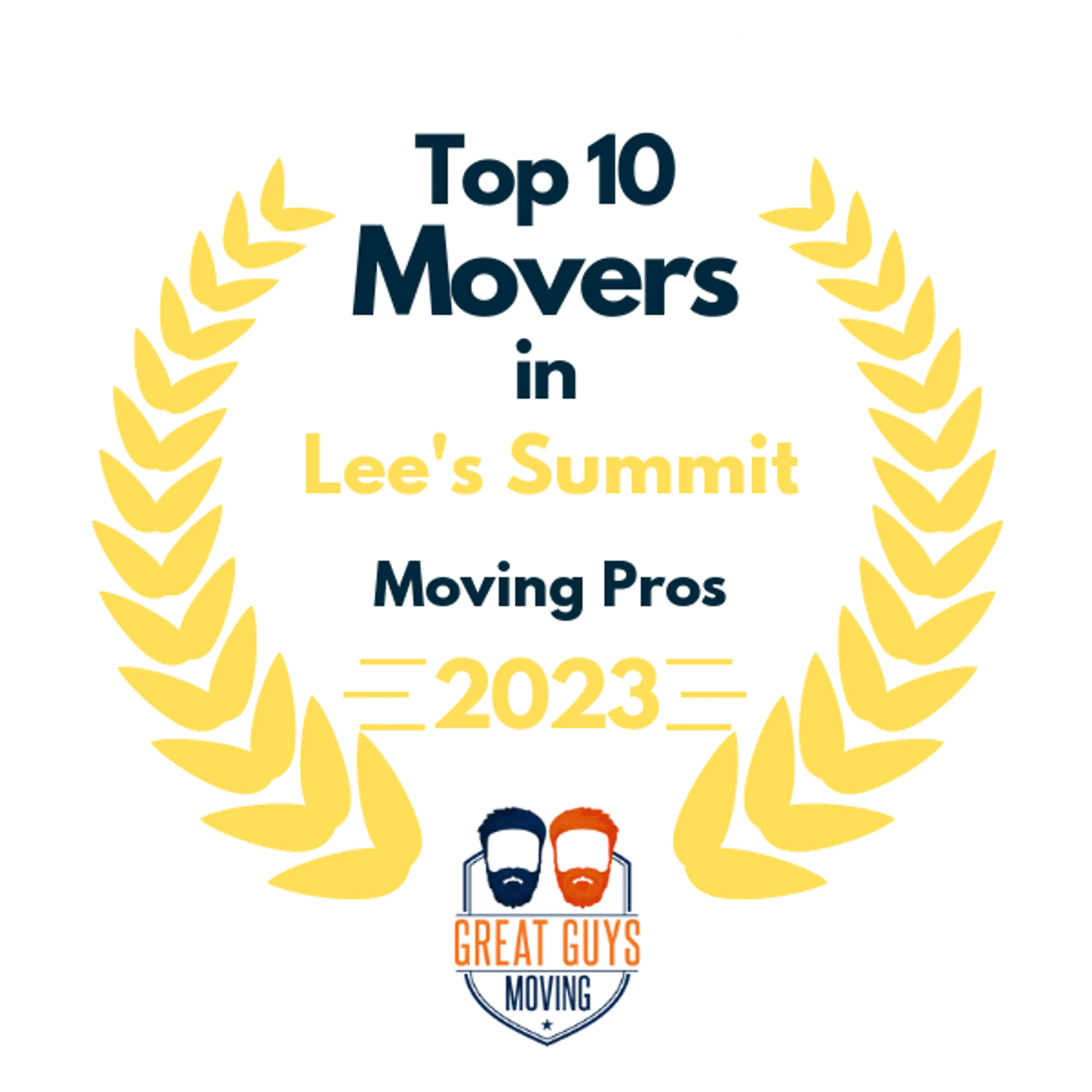 Top 10 Movers in Kansas City, MO 2023 award