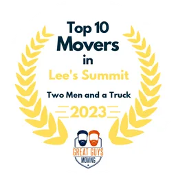 top 10 ranked movers in lees summit 2023 two men and a truck image