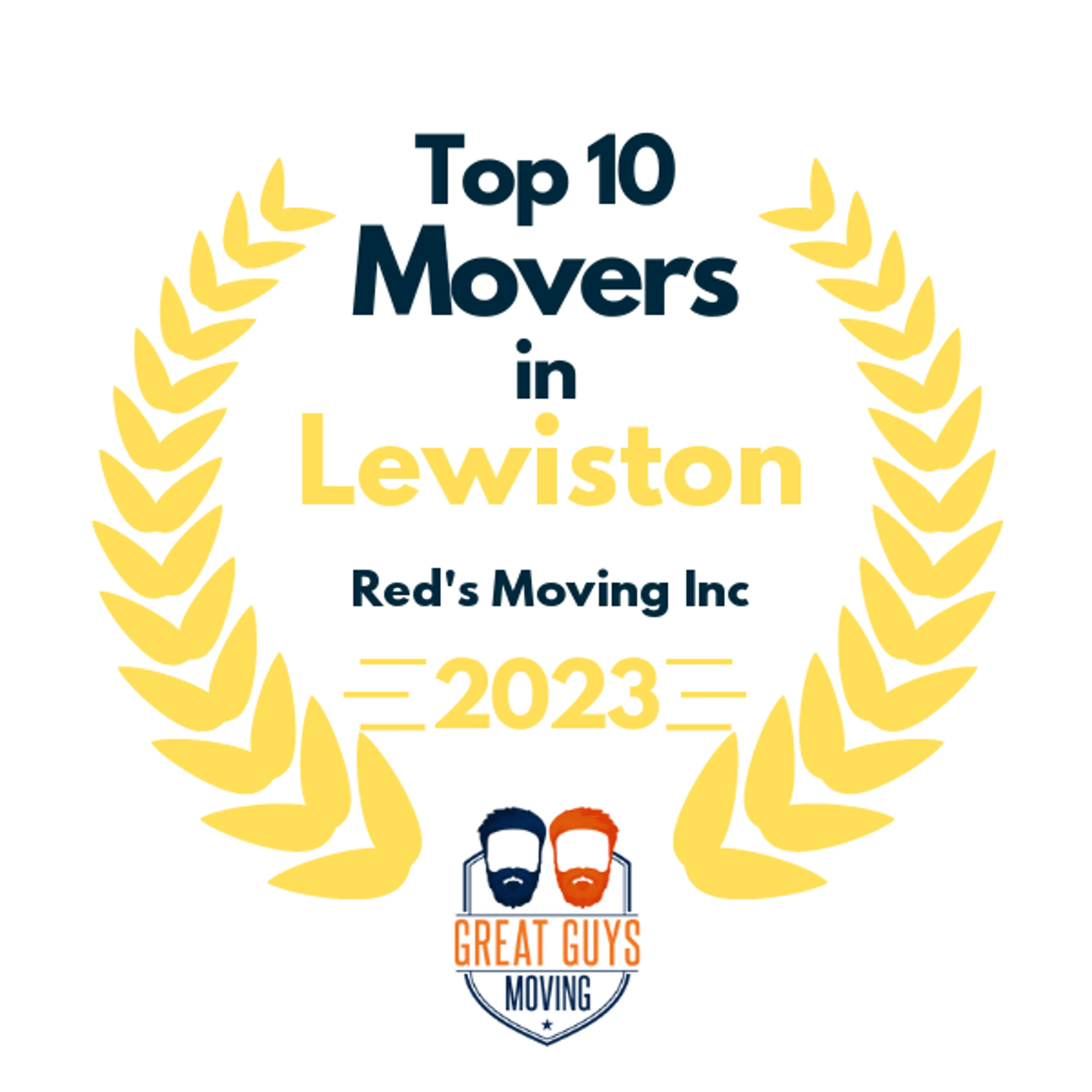 Top 10 Movers in Portland, ME 2023 award