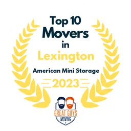 top 10 ranked movers in lexington 2023 american mini storage image