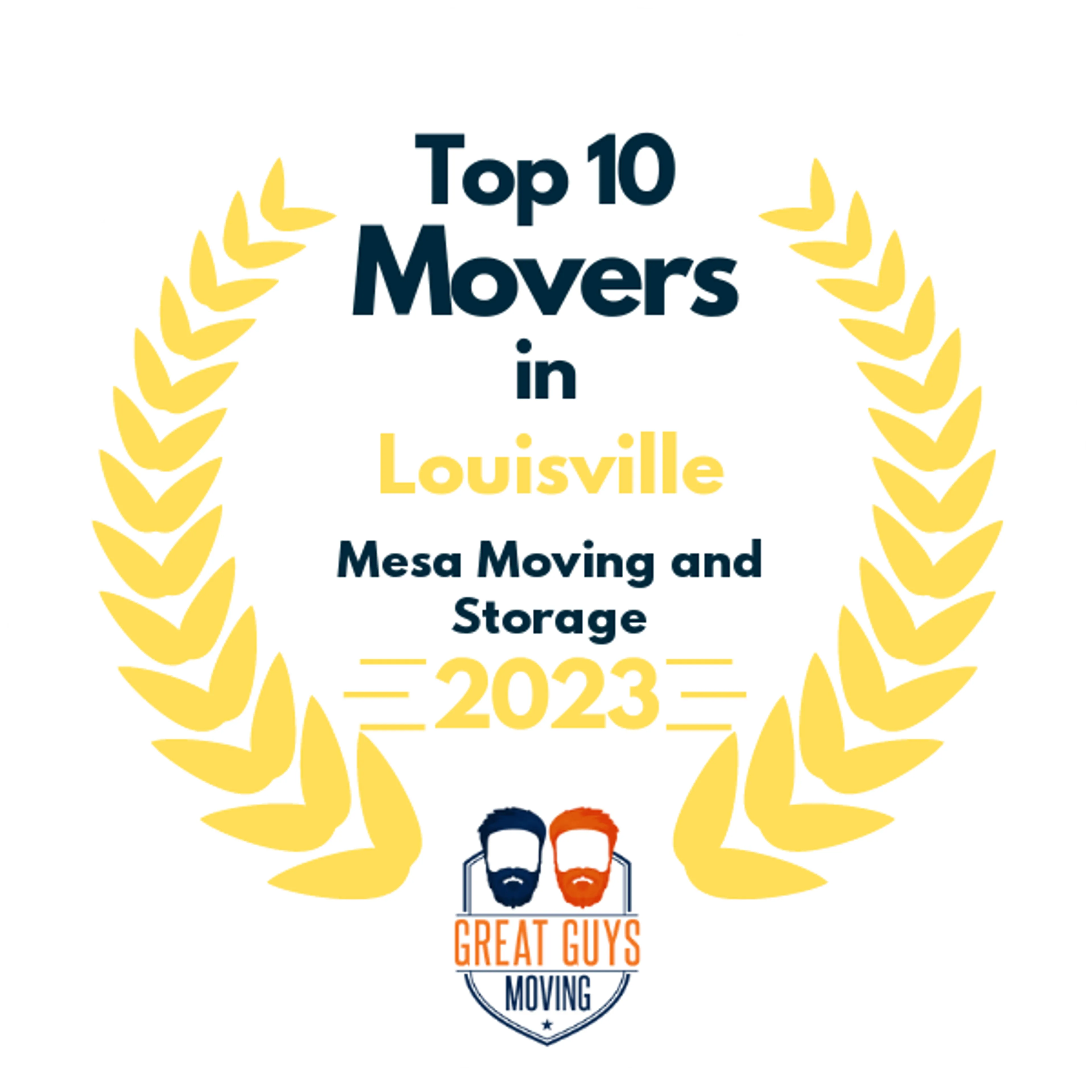 Top 10 Movers in Denver, CO 2023 award