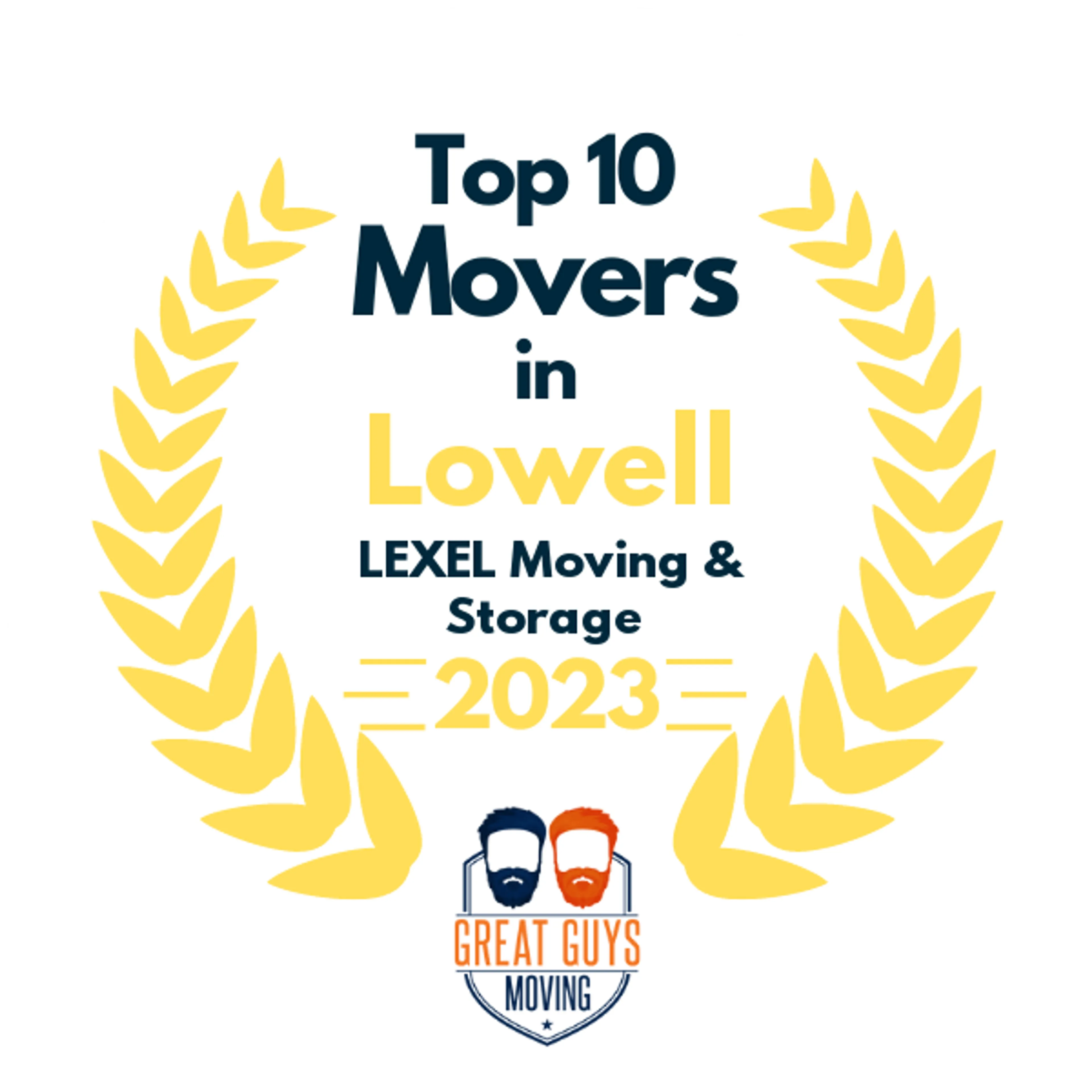 Top 10 Movers in Boston, MA 2023 award