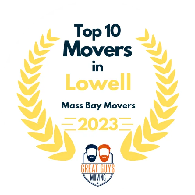 Top 10 Movers in Worcester, MA 2023 award